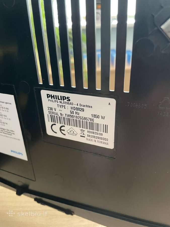 Kavos aparatas Philips 8829 - nuotraukos Nr. 3
