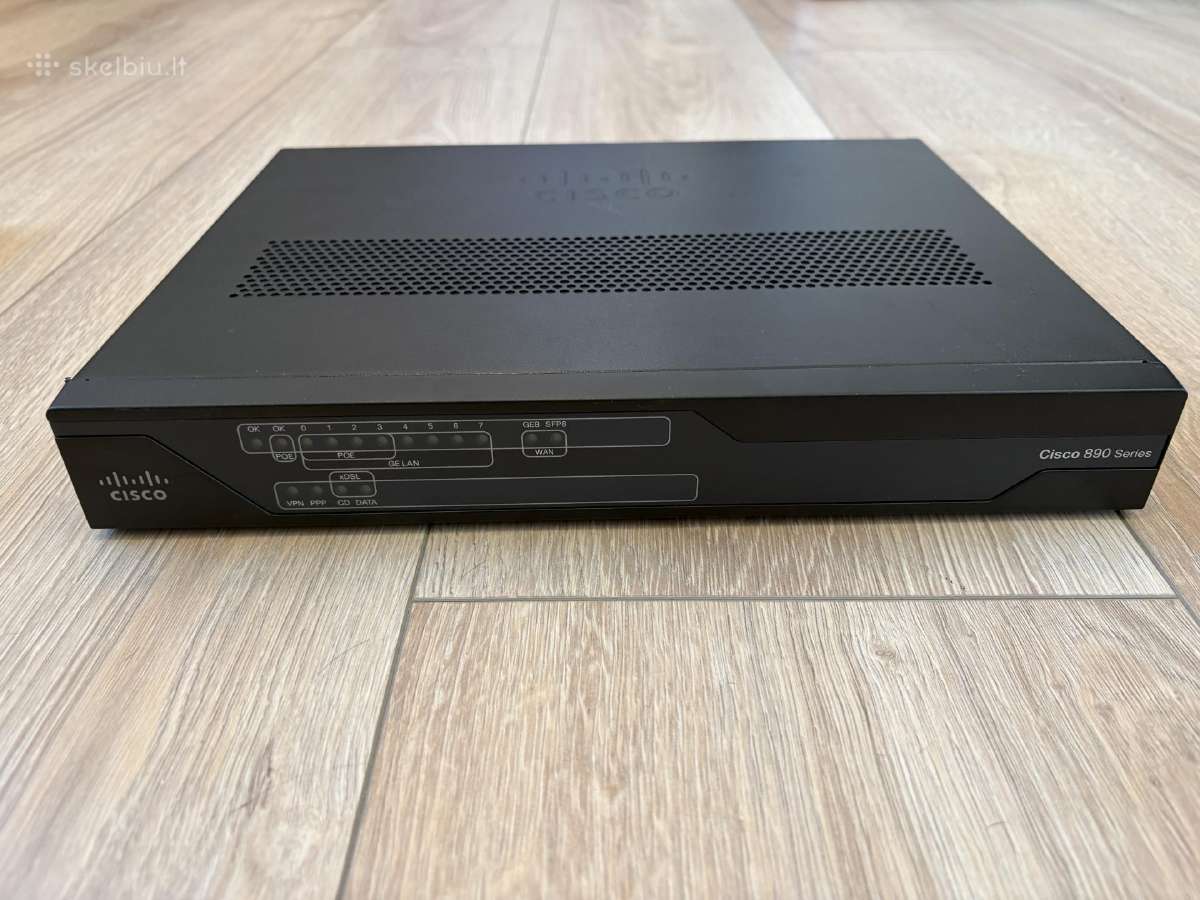 Cisco 897vam router - nuotraukos Nr. 2