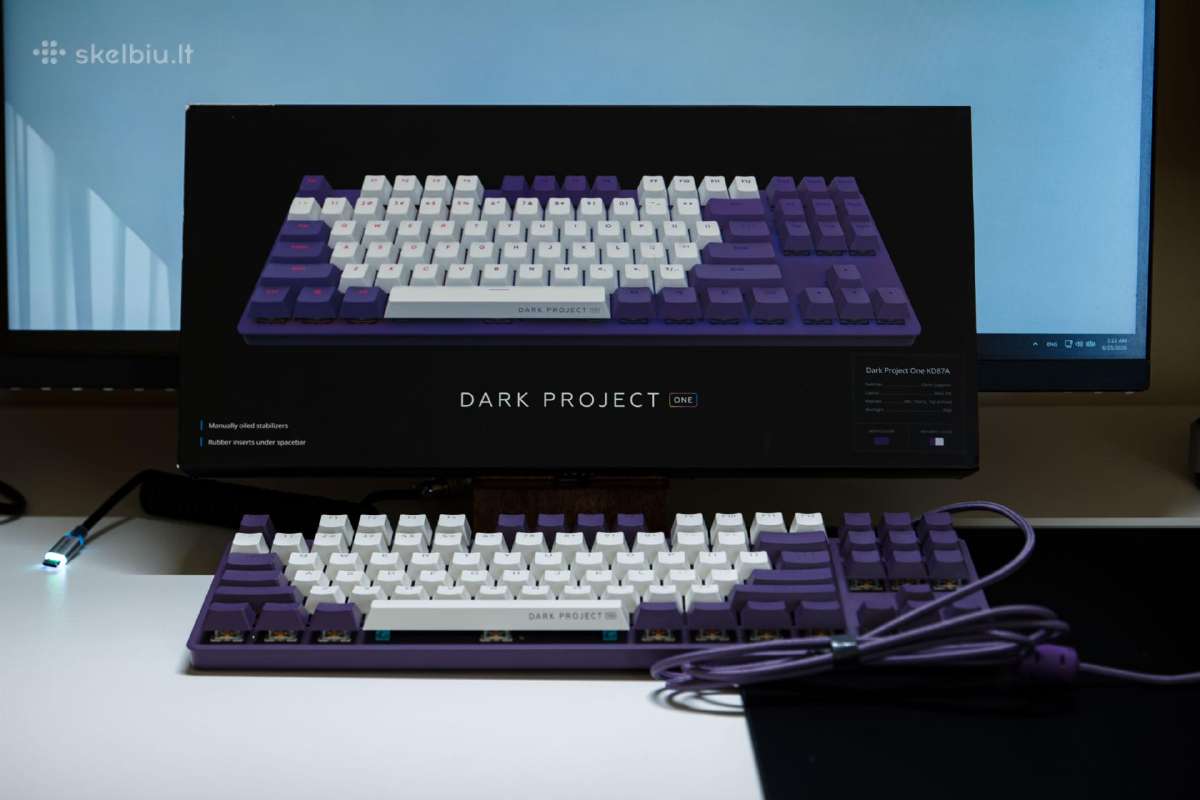 Mechaninė klaviatūra Dark Project One Kd87a
