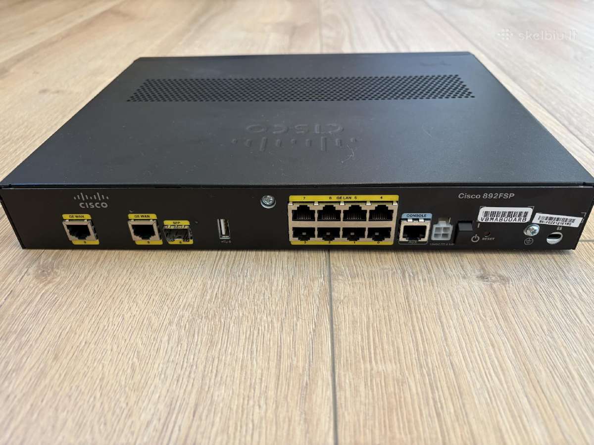 Cisco 892fsp router