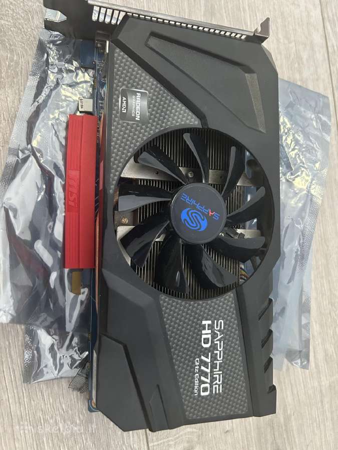 Sapphire Radeon Hd7770 GHz edition 1gb