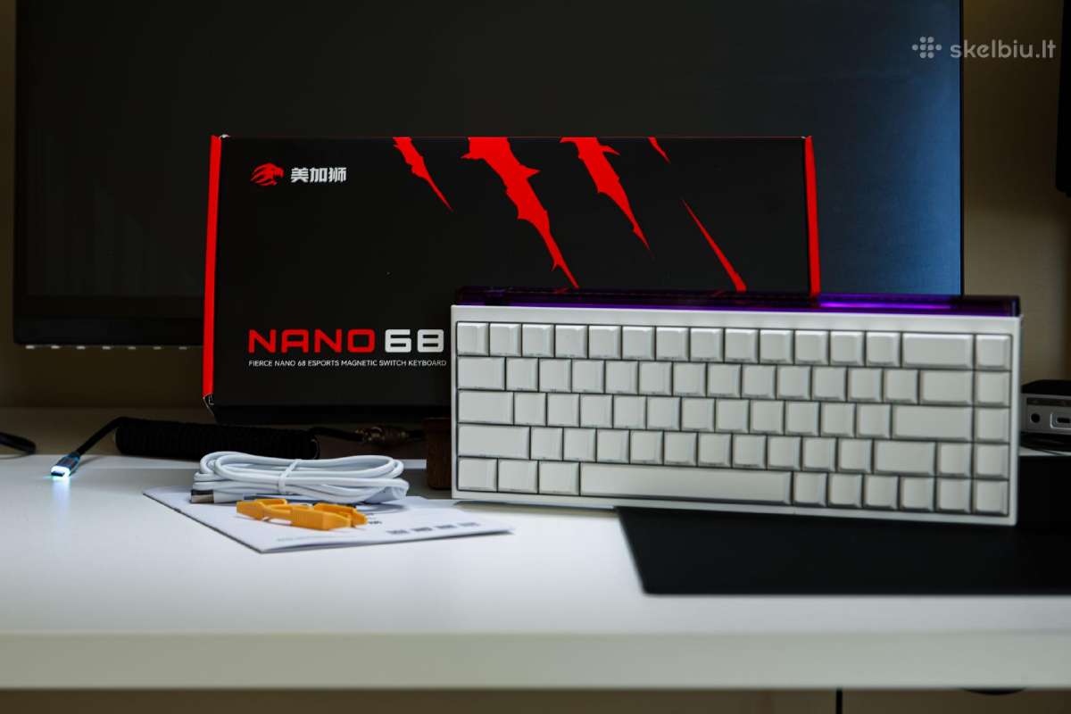 Nano68 Pro magnetinė žaidimų klaviatūra