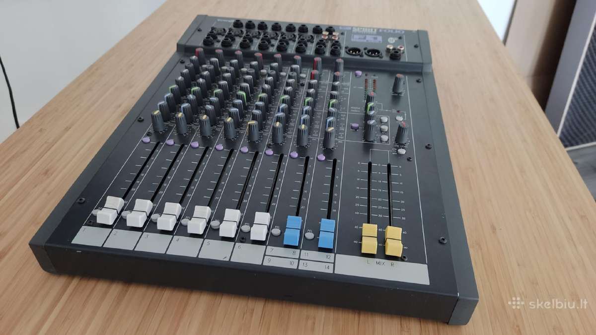 Soundcraft Spirit Folio F1 14/2 mikserinis pultas - nuotraukos Nr. 2