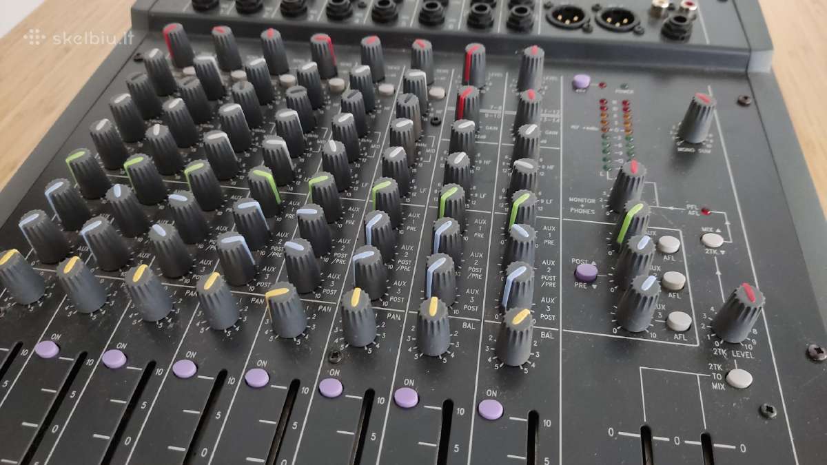 Soundcraft Spirit Folio F1 14/2 mikserinis pultas - nuotraukos Nr. 3