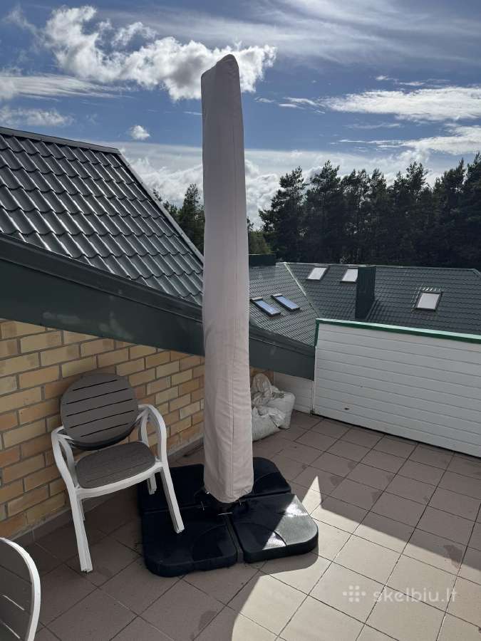 Sodo skėtis Springos 500cm + pagrindas