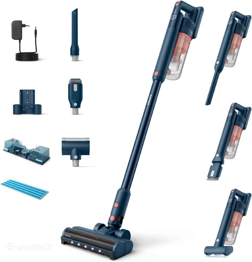 Philips Speedpro Max siurblys šluota