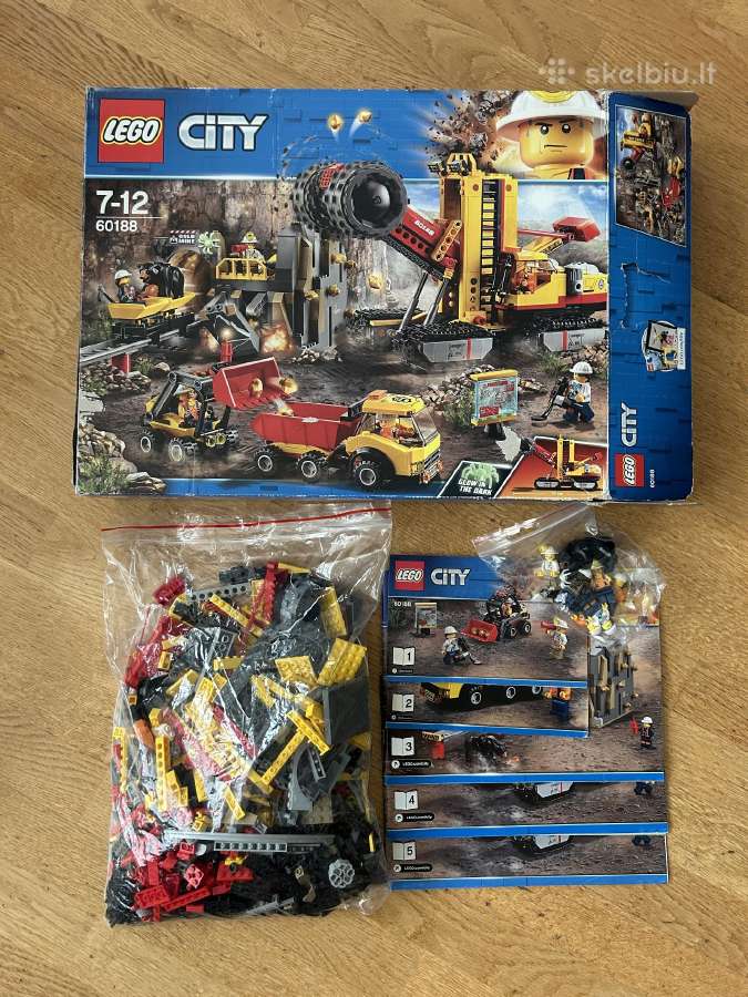 Lego City 60188 Mining Experts Site (2018)
