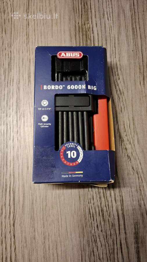 Abus Bordo 6000k spyna