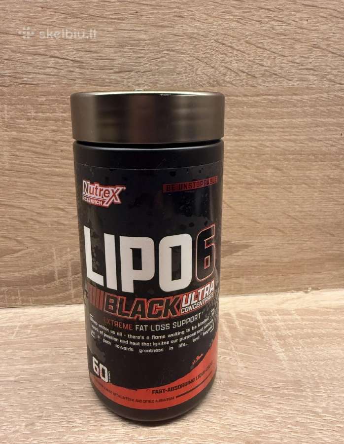 Nutrex Lipo 6 Black Ultra Concentrate 60 kap