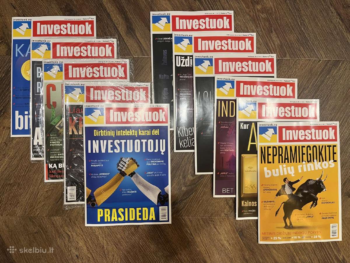 2024 m. Investuok žurnalai