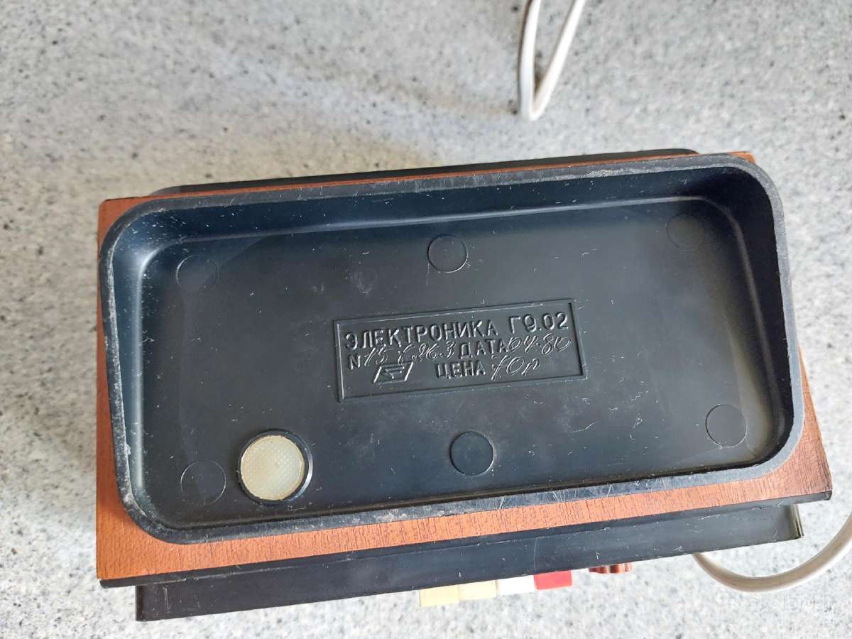 Laikrodis elektronika 1980m - nuotraukos Nr. 5