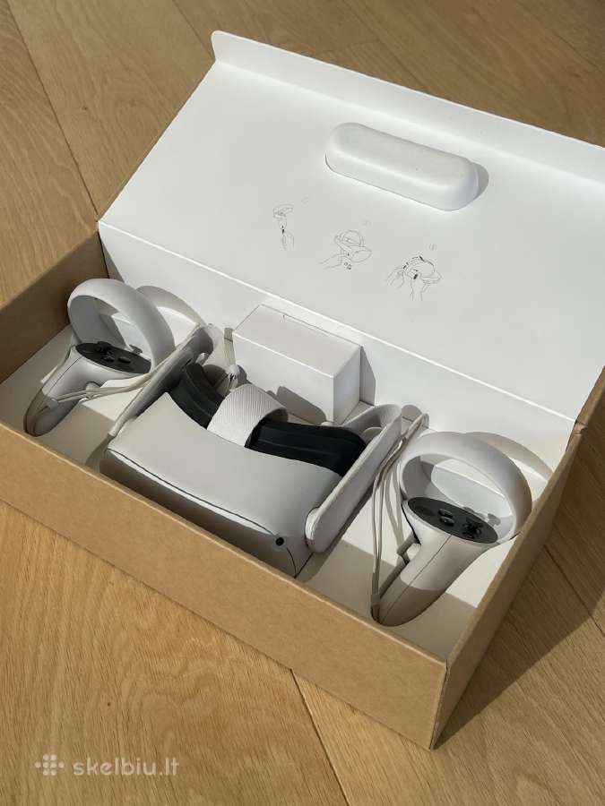 Oculus Quest 2; 256 GB modelis; Vr akiniai