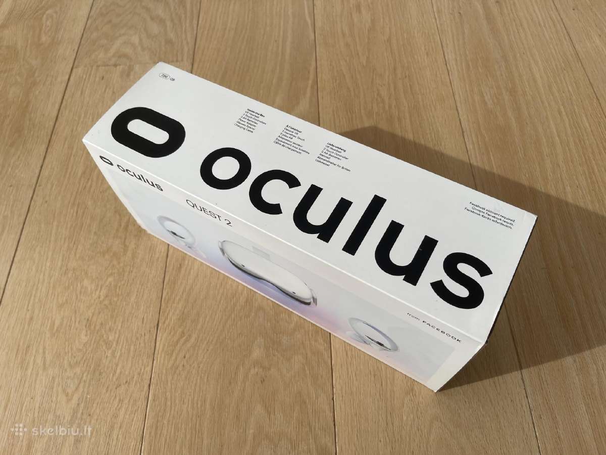 Oculus Quest 2; 256 GB modelis; Vr akiniai - nuotraukos Nr. 5