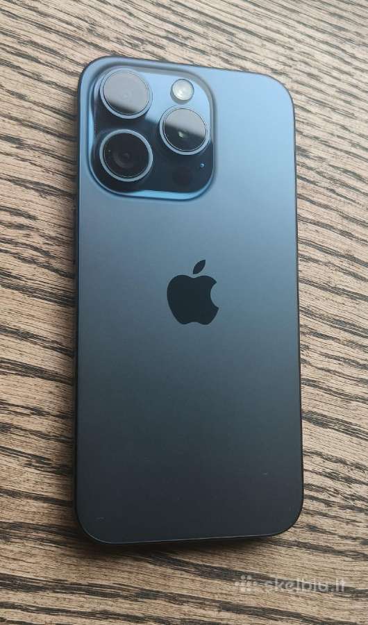 iPhone 15 Pro, Blue Titanium, 128gb