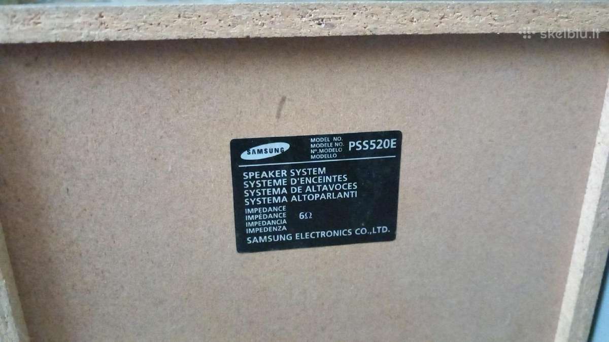 Muzikinis Centras Samsung Max-s520 - nuotraukos Nr. 7