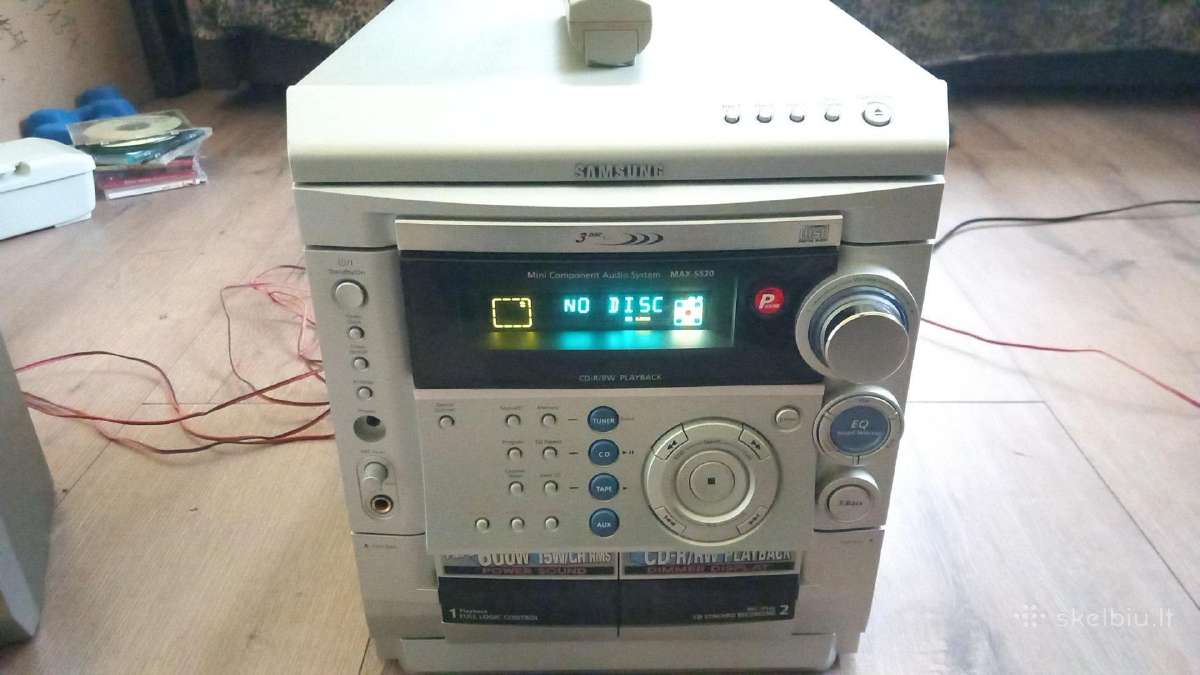 Muzikinis Centras Samsung Max-s520 - nuotraukos Nr. 8