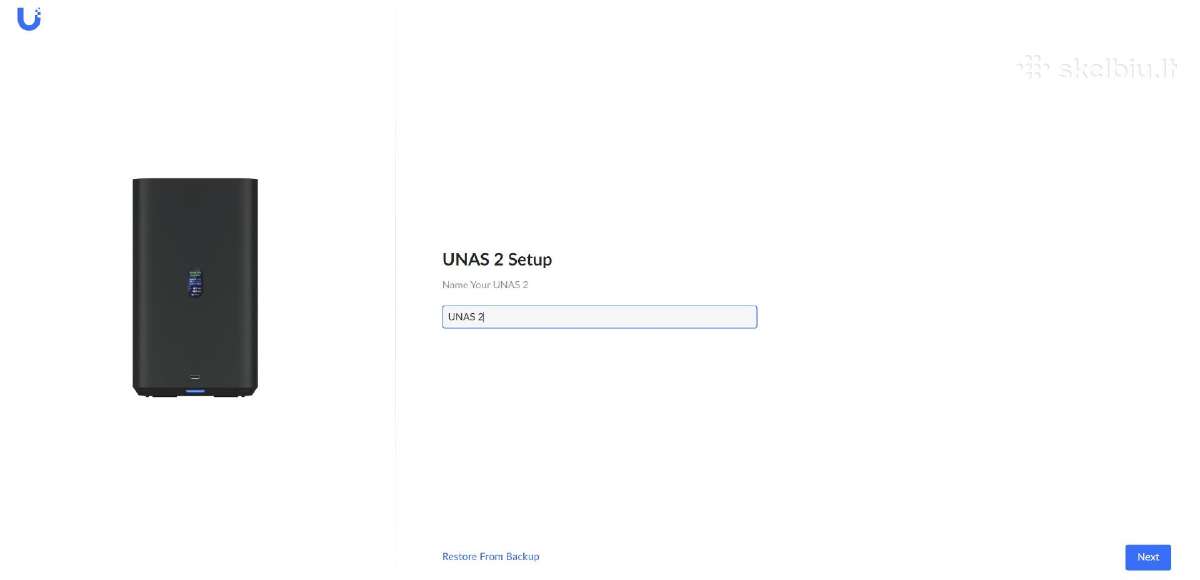 Naujas Ubiquiti Unifi Unas2 Black+ HDD + Garantija - nuotraukos Nr. 20