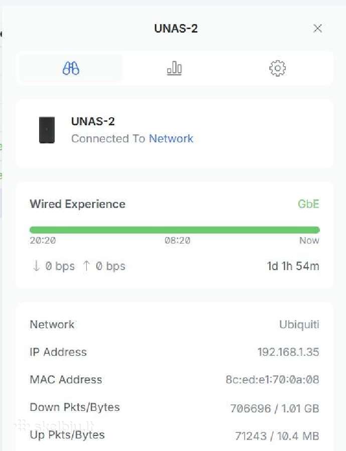 Naujas Ubiquiti Unifi Unas2 Black+ HDD + Garantija - nuotraukos Nr. 21
