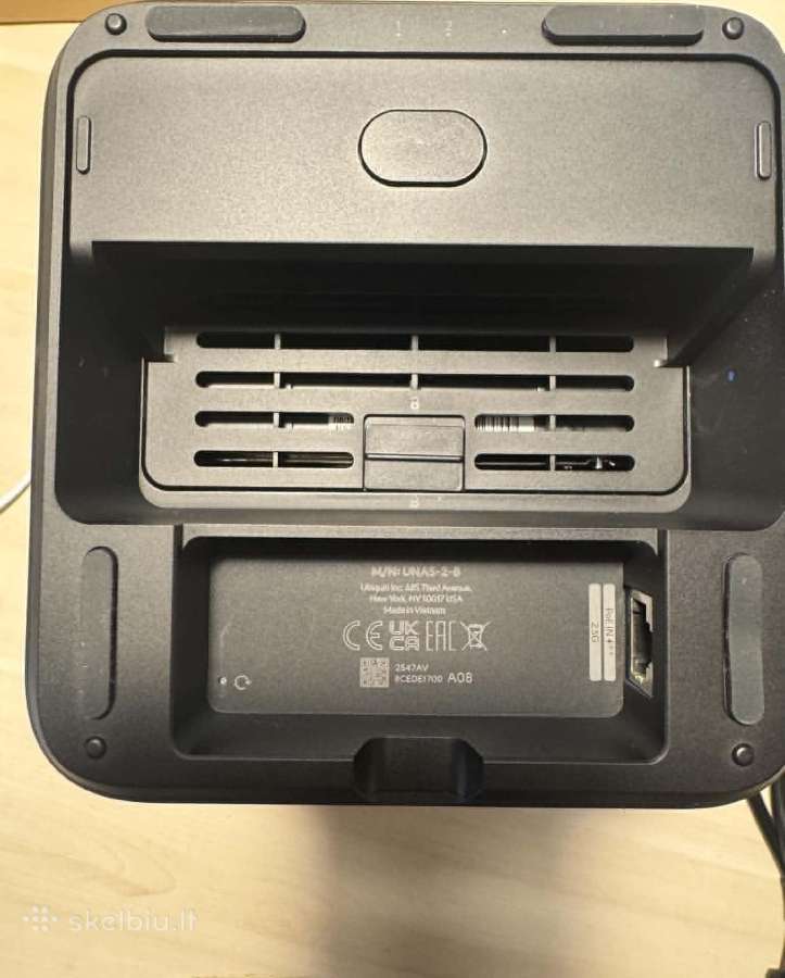 Naujas Ubiquiti Unifi Unas2 Black+ HDD + Garantija - nuotraukos Nr. 10