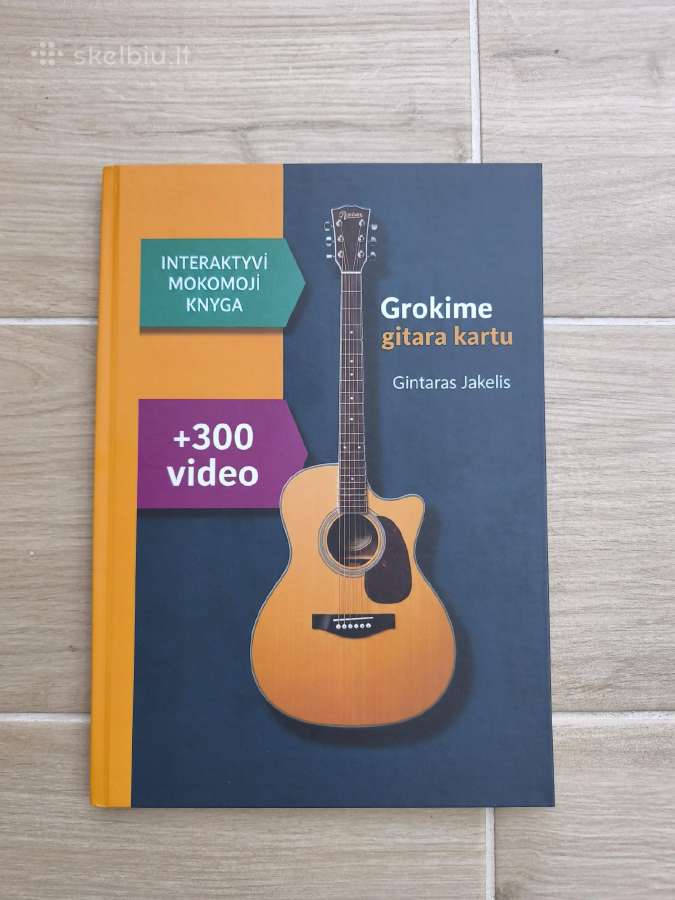 Knyga Grokime gitara kartu