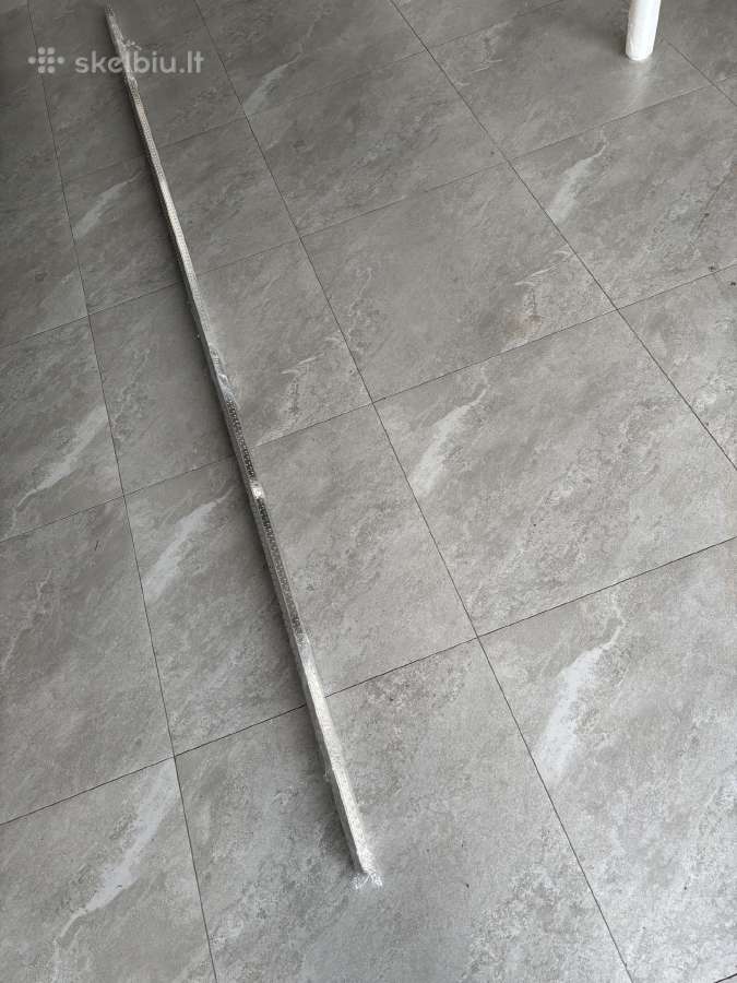 Glaistymo kampas, aliuminis, 3000 mm x 20 mm x 20 - nuotraukos Nr. 3