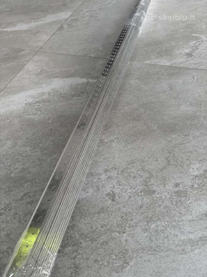 Glaistymo kampas, aliuminis, 3000 mm x 20 mm x 20 - nuotraukos Nr. 5