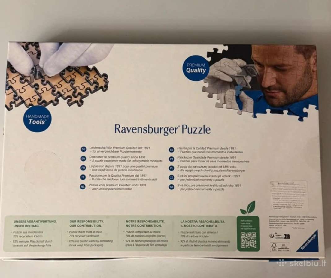 Ravensburger 2000 detalių delionė - nuotraukos Nr. 2