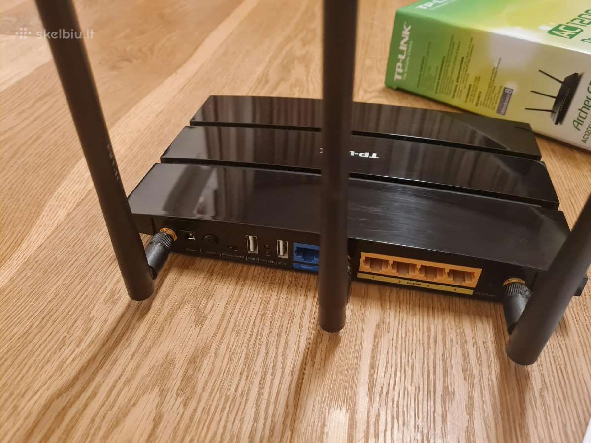 Maršrutizatorius Tp-link 2,4 / 5 GHz - nuotraukos Nr. 3