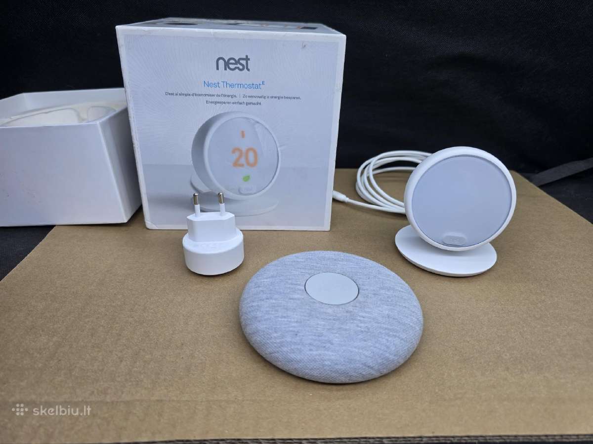 Nest learning 3gen termostas ir thermostat E - nuotraukos Nr. 2