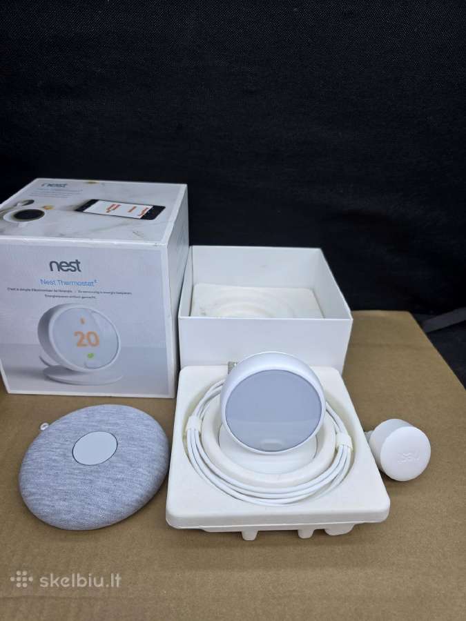 Nest learning 3gen termostas ir thermostat E - nuotraukos Nr. 9