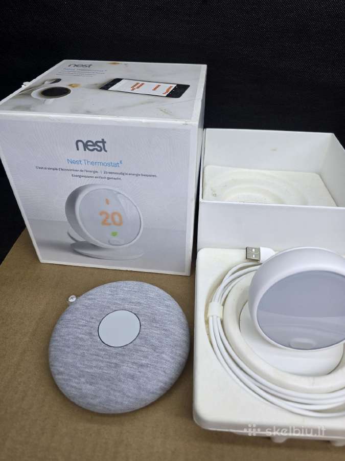 Nest learning 3gen termostas ir thermostat E - nuotraukos Nr. 10