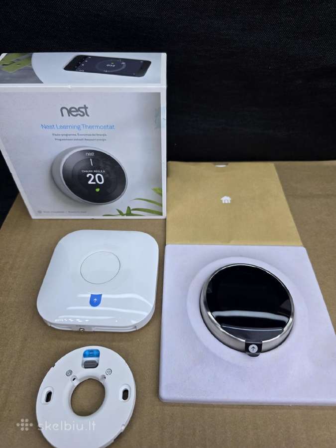Nest learning 3gen termostas ir thermostat E - nuotraukos Nr. 3