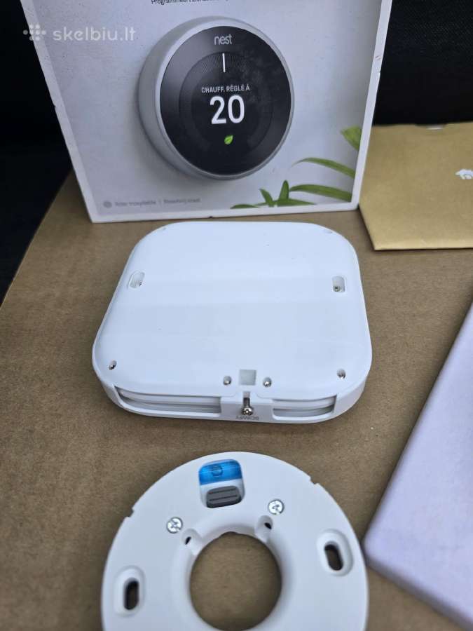 Nest learning 3gen termostas ir thermostat E - nuotraukos Nr. 12