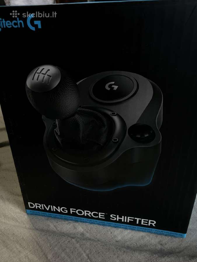Logitech g923 trueforce vairą su pedalais Driving