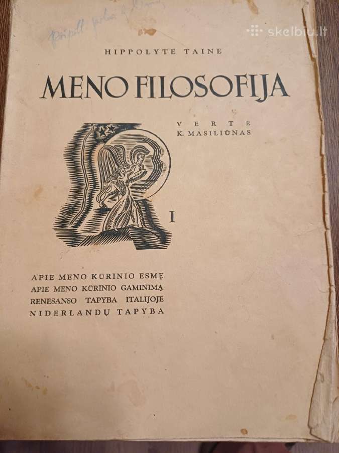 Parduodu knyga,meno filosofija,1938m - nuotraukos Nr. 21