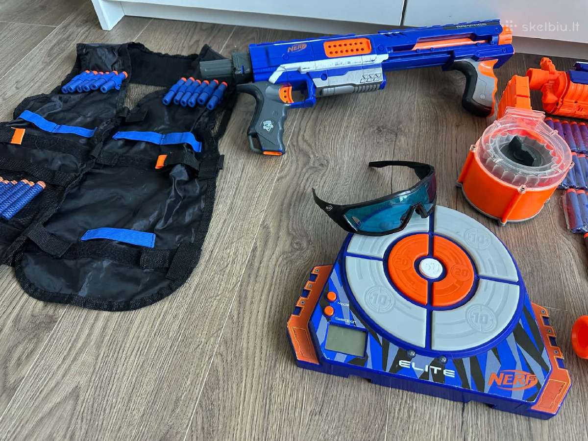 Parduodamas didelis „nerf“ ginklų rinkinys - nuotraukos Nr. 4