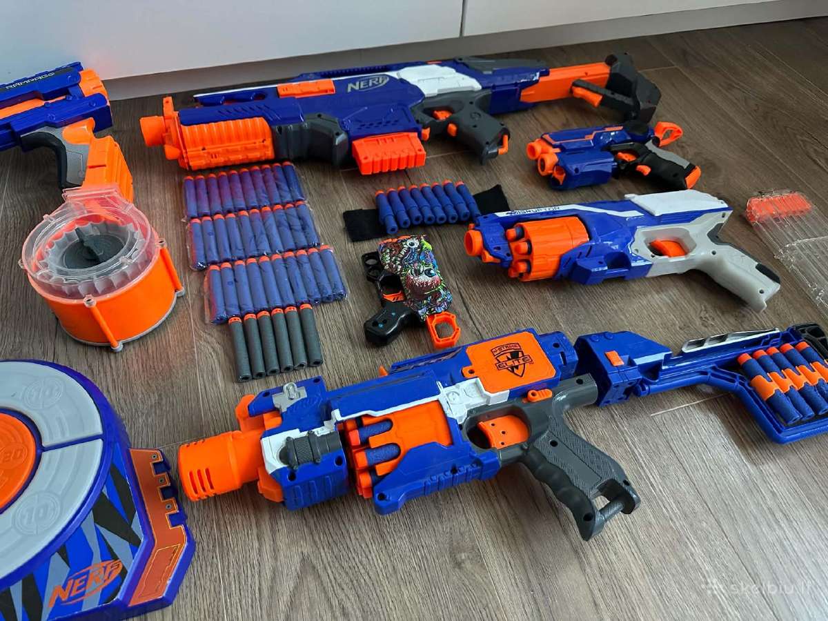 Parduodamas didelis „nerf“ ginklų rinkinys - nuotraukos Nr. 5