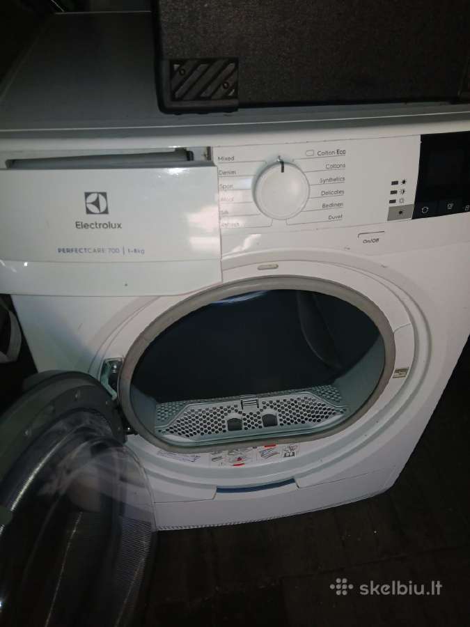 Džiovyklė Electrolux 1-8kg. - nuotraukos Nr. 3