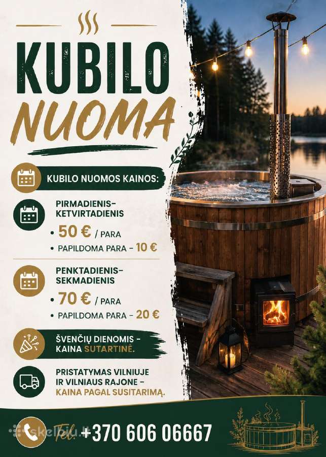 Mobilaus kubilo nuoma - nuotraukos Nr. 6