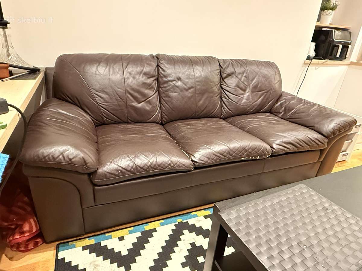 Komfortiška, prabangi sofa-lova