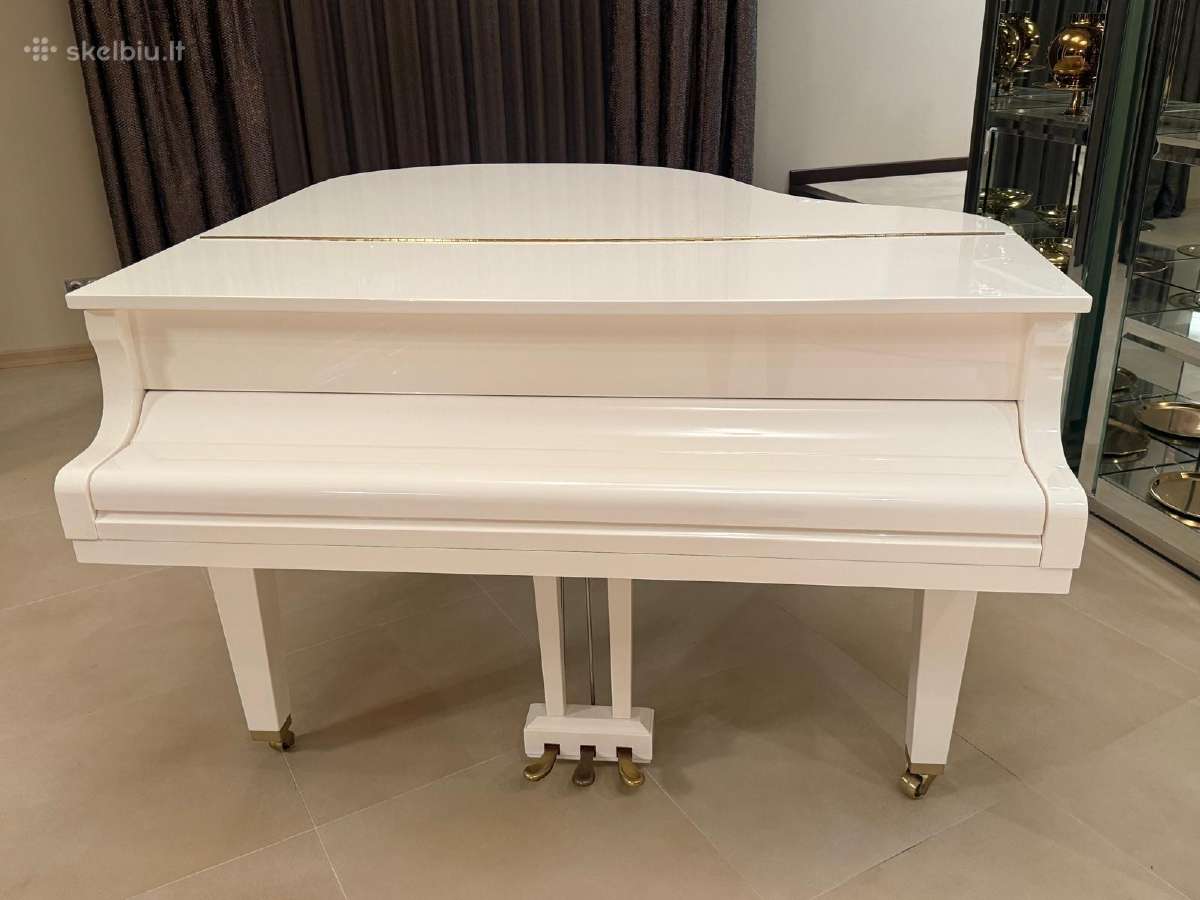 Yamaha White Grand Piano Fortepijonas - nuotraukos Nr. 5