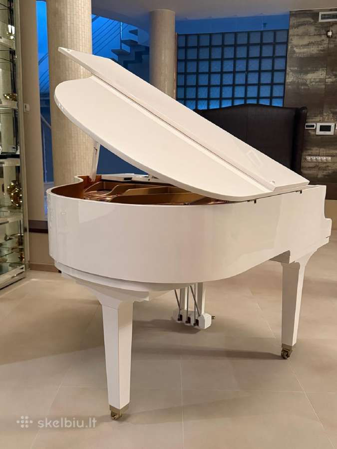 Yamaha White Grand Piano Fortepijonas - nuotraukos Nr. 2