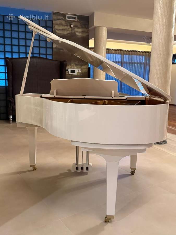 Yamaha White Grand Piano Fortepijonas - nuotraukos Nr. 3