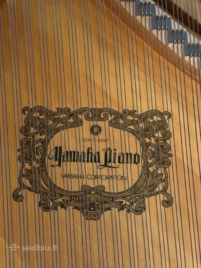 Yamaha White Grand Piano Fortepijonas - nuotraukos Nr. 7