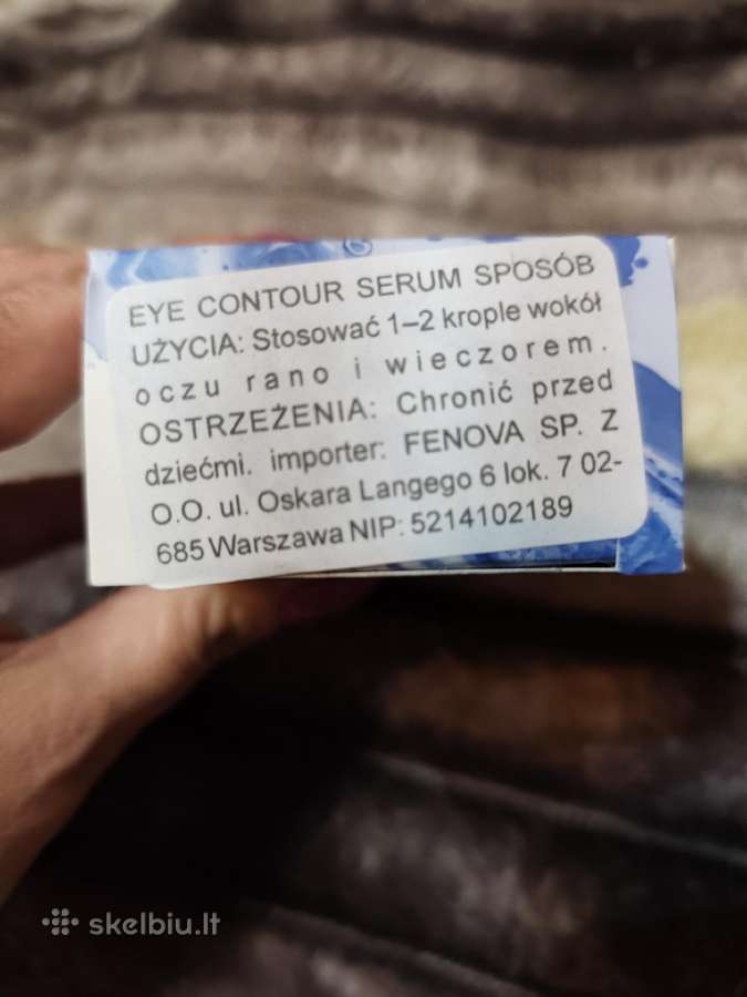 Lacinia Eye Contour Serum (paakių kontūro serumas) - nuotraukos Nr. 5