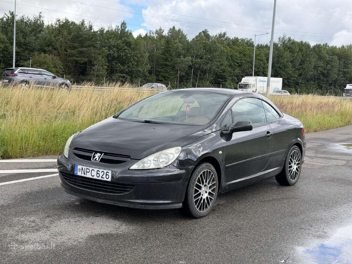 Kabrioleto Peugeot 307cc nuoma - nuotraukos Nr. 5