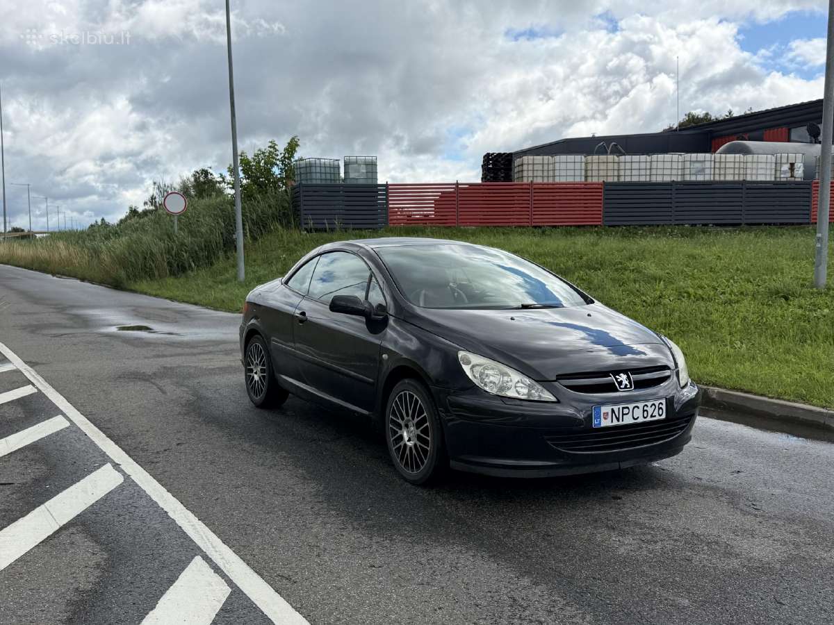 Kabrioleto Peugeot 307cc nuoma - nuotraukos Nr. 6