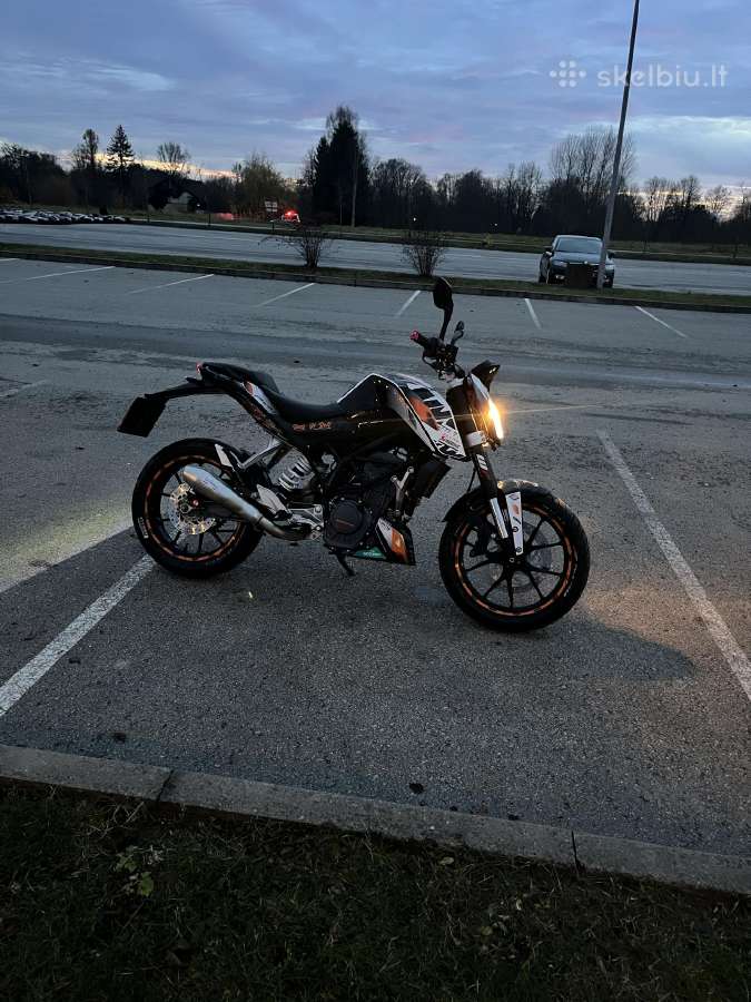 KTM duke 125 - nuotraukos Nr. 6