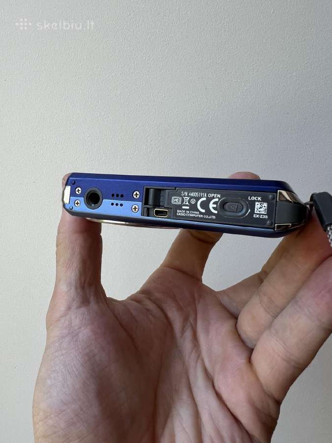 Casio exilim digicam fotoaparatas - nuotraukos Nr. 5