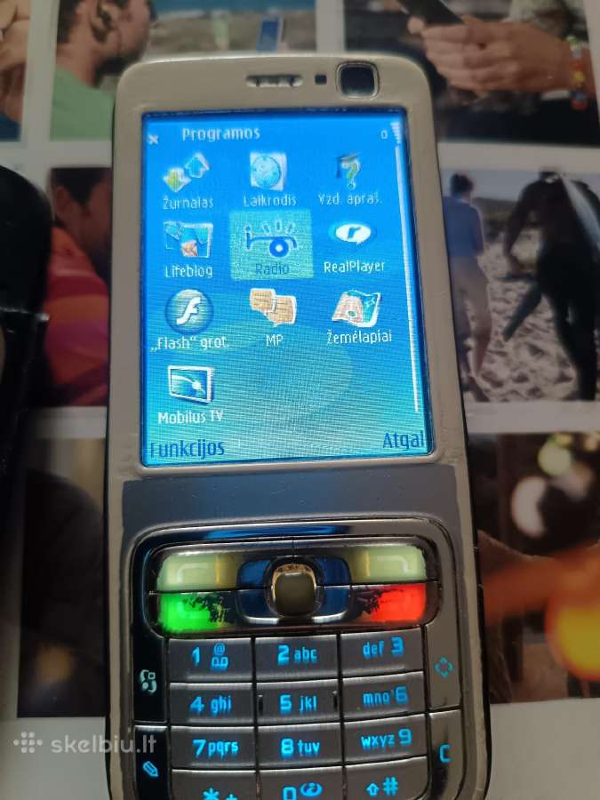 Telefonas Nokia N73 - nuotraukos Nr. 8